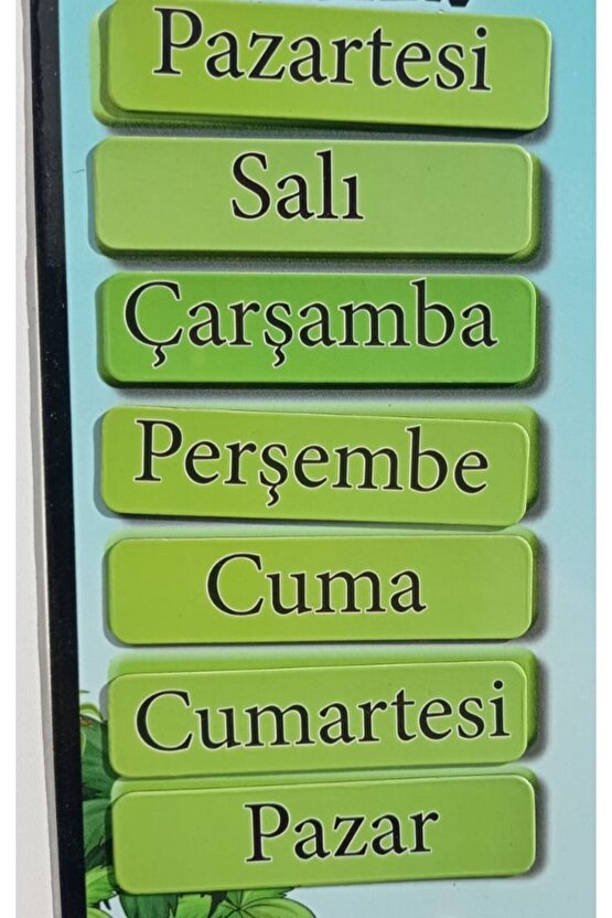 Sınıf Takvimi Mıknatıslı