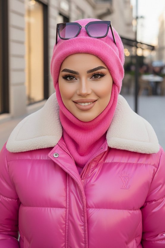 Pembe Maskeli Bere