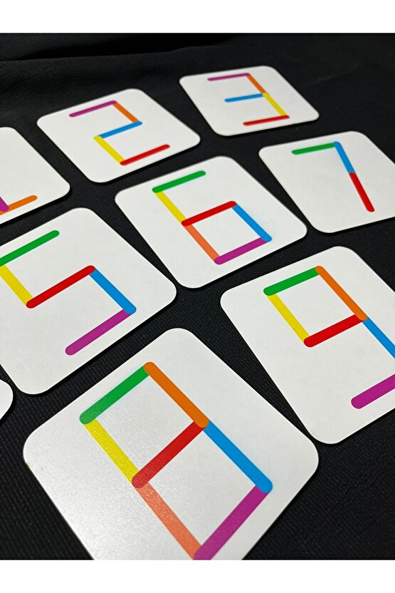 Renkli Sayı Stikleri – Eğlenceli Matematik Oyunu!