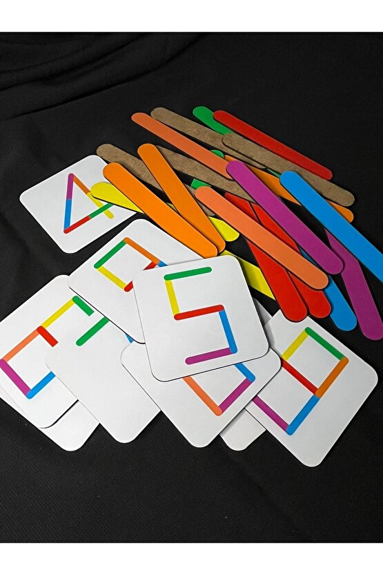 Renkli Sayı Stikleri – Eğlenceli Matematik Oyunu!