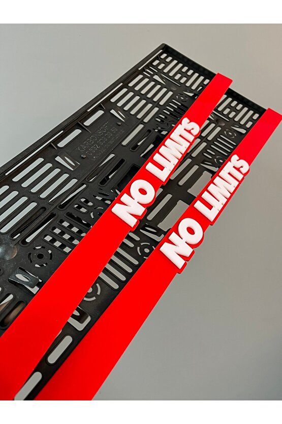  NO LIMIT Yazılı Araç Plakalığı – Özgürlüğünüzü Yansıtın! 