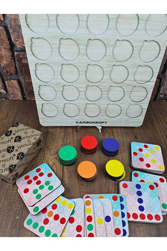 Montessori Egitici Ahsap Oyuncak, Egitici Kutu Oyunu, Ahsap Esleme Oyuncagı, Renk Esleme-Bulmaca