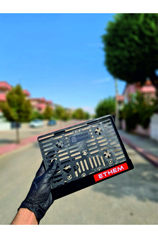 Kişiye Özel İsimli Pleksi Motor Plakalık