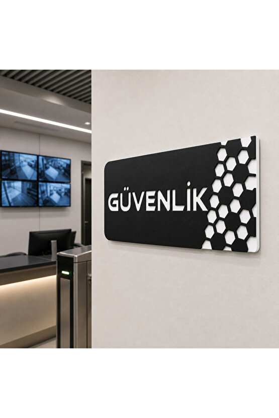 Dekoratif Güvenlik Yönlendirme Tabelası