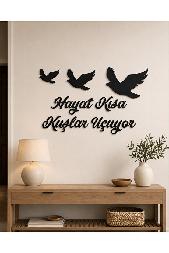 Lazer kesim r Ahşap Duvar Dekoru
