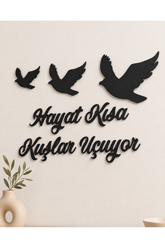 Lazer kesim r Ahşap Duvar Dekoru