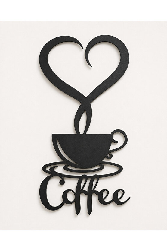Coffe yazılı duvar dekoru