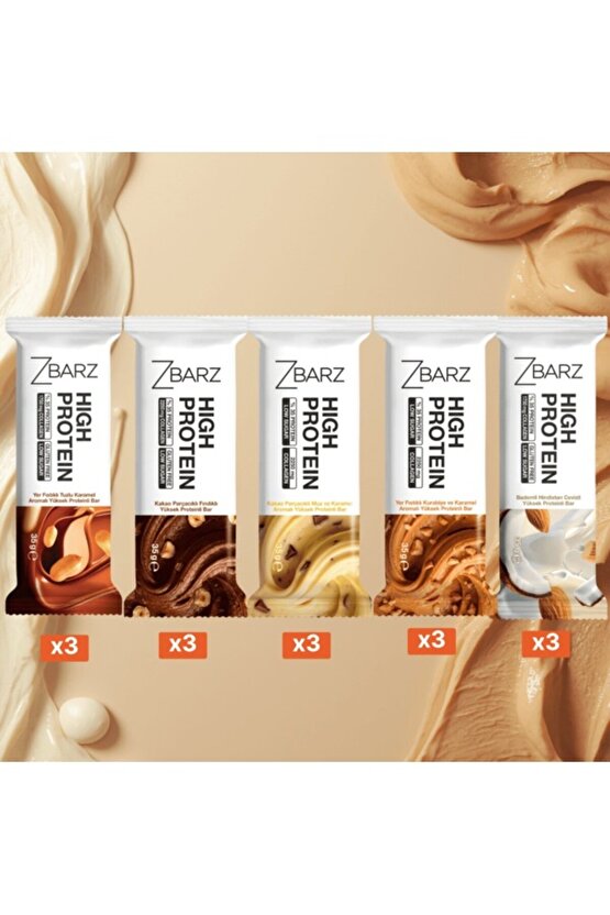 Zbarz Yüksek Protein Full Paket 15 Li