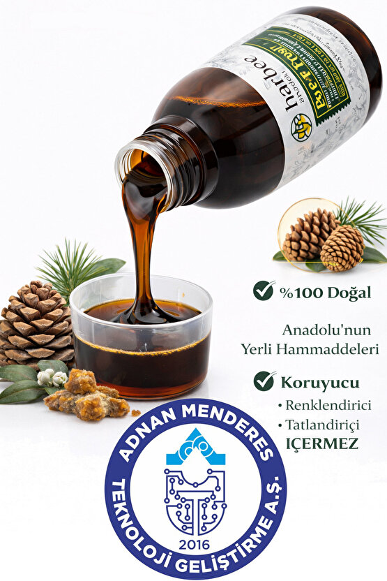 Harbee Bee-Fresh Bitkisel Takviye Edici Gıda -Propolis, Karamürver, C Vitamini ve Çinko 150 ml