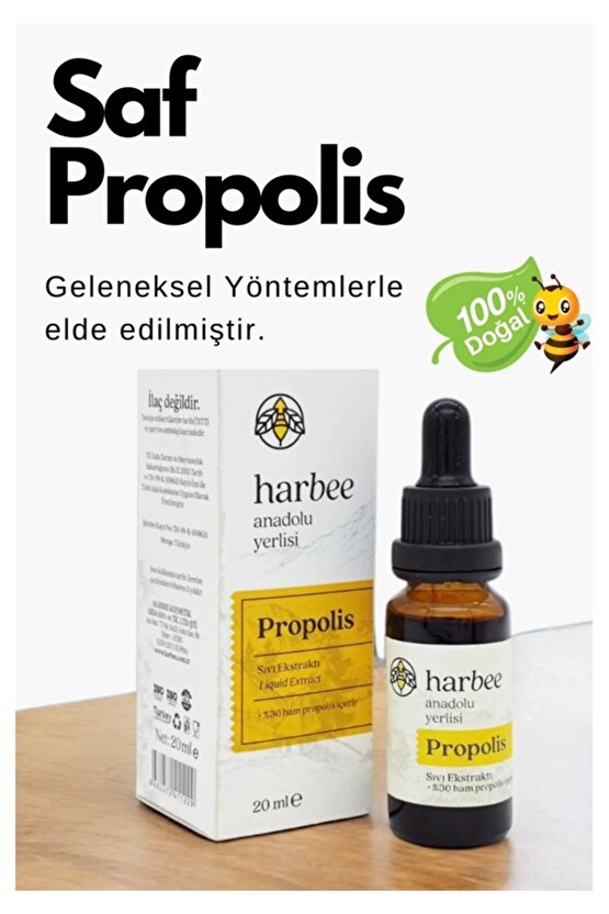 Harbee Propolis Damla %30 Propolis 20 ml