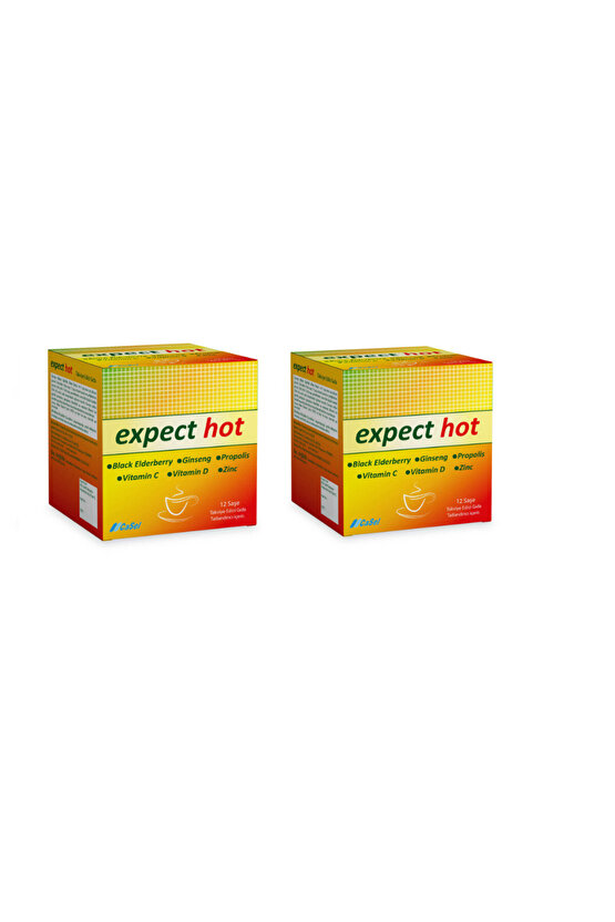 Expect Hot 12 Saşe x 2 ADET