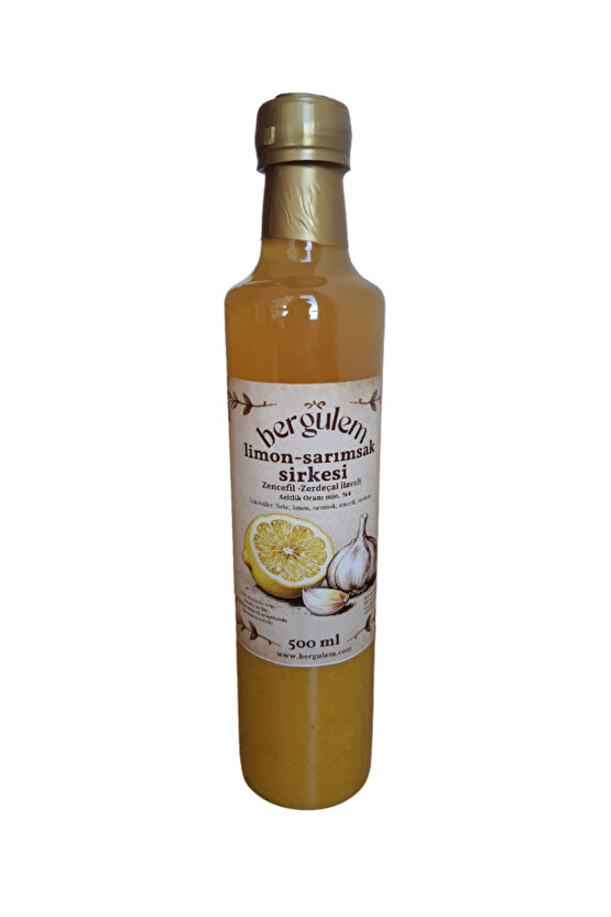 Limon Sarımsak Sirkesi 500 ml