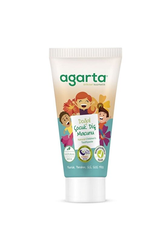 Agarta Doğal Çocuk Diş Macunu 75ml + Doğal Bebek Sabunu 150gr