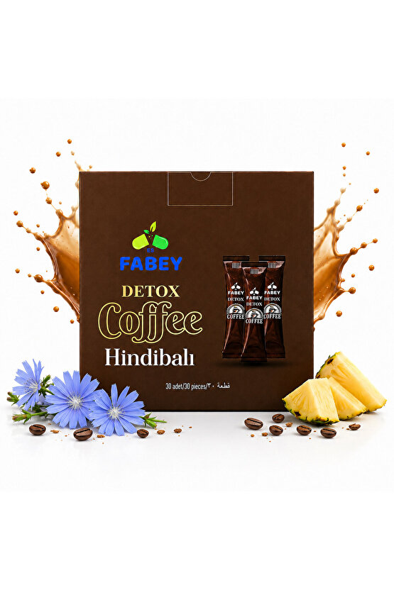 Detox Coffee Hindibalı Kahve 30 Saşe 120 g