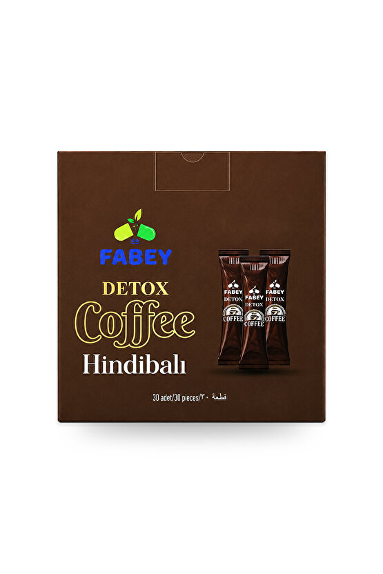Detox Coffee Hindibalı Kahve 30 Saşe 120 g