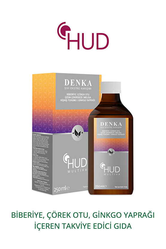 Multiva Denka Sıvı Ekstre Karışımı 250 ml