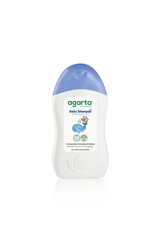 Agarta Doğal Erkek Bebek Şampuanı Saç ve Vücut 400 ML