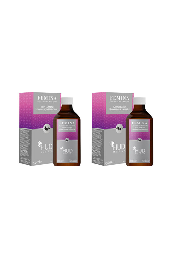 Neşe Natural Femina Sıvı Ekstre Karışımı 250 Ml x 2 Adet