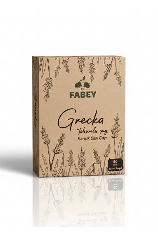 esfabey Greçka Tohumlu Çay 40 Adet Süzen Poşet Çay