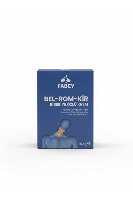 esfabey Bel-Rom-Kir Biberiye Özlü Krem 150g