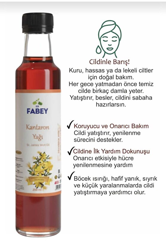 esfabey Kantaron Yağı 250ml