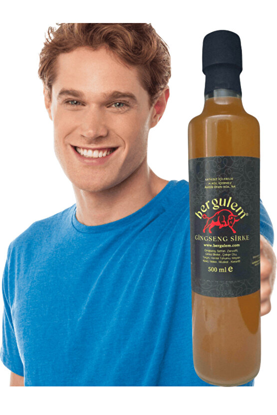 Doğal Ginseng Sirkesi 500 ml