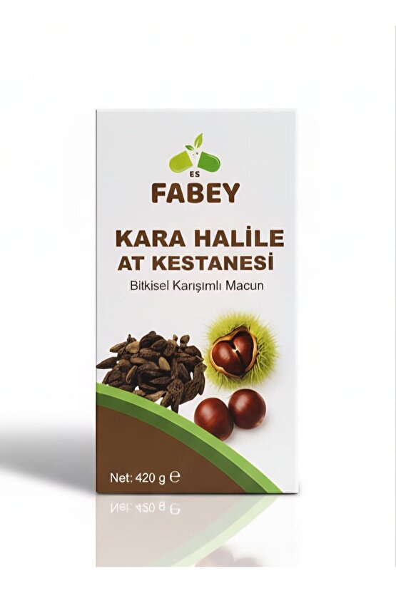 esfabey Kara Halile At Kestanesi Bitkisel Karışımlı Macun 420gr
