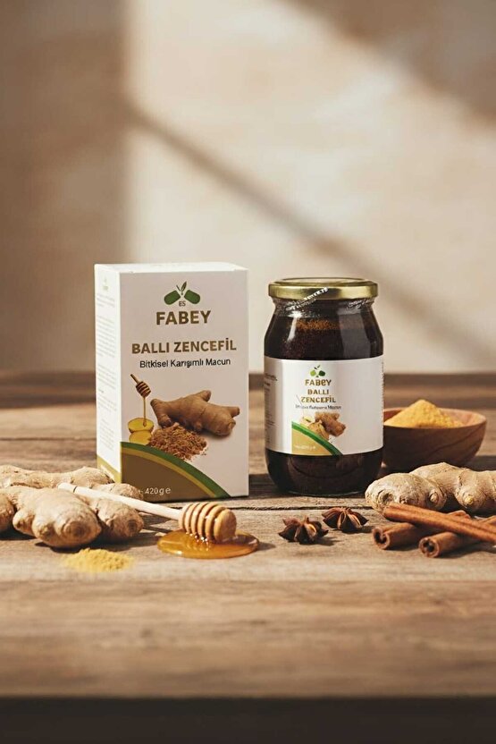 Ballı Zencefilli Bitkisel Karışımlı Macun 420gr