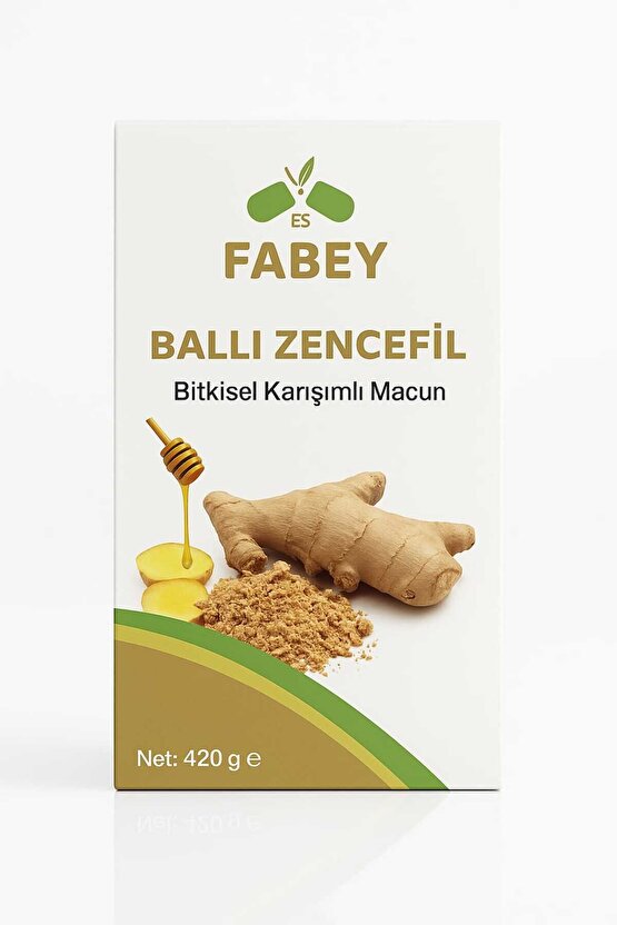Ballı Zencefilli Bitkisel Karışımlı Macun 420gr