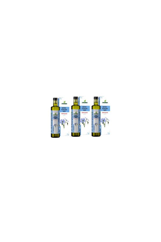 NEŞE NATURAL KETEN TOHUMU YAĞI 250 ML (SOĞUK PRES) X 3 ADET