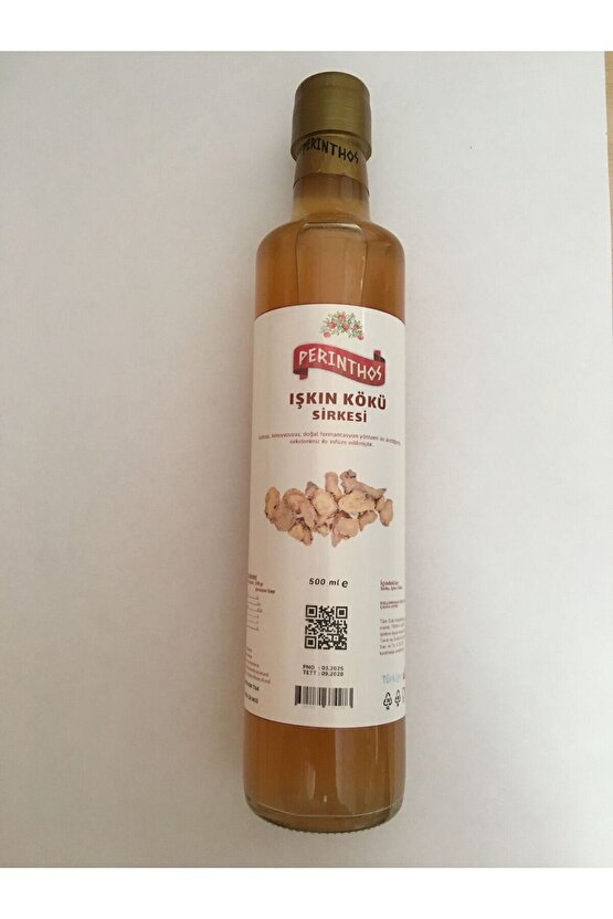 Perinthos Işkın Kökü Sirkesi 500 ml x 3 Adet
