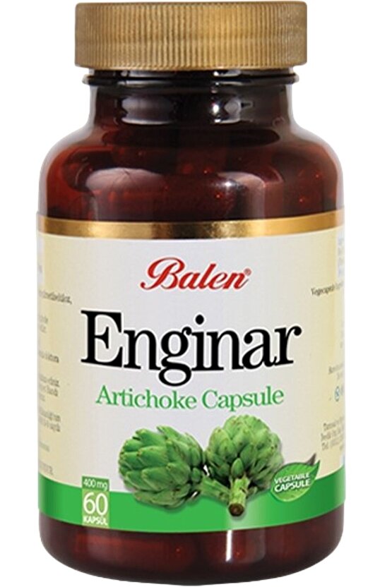 Enginar Kapsül Takviye Edici Gıda 60 Adet 475 Mg