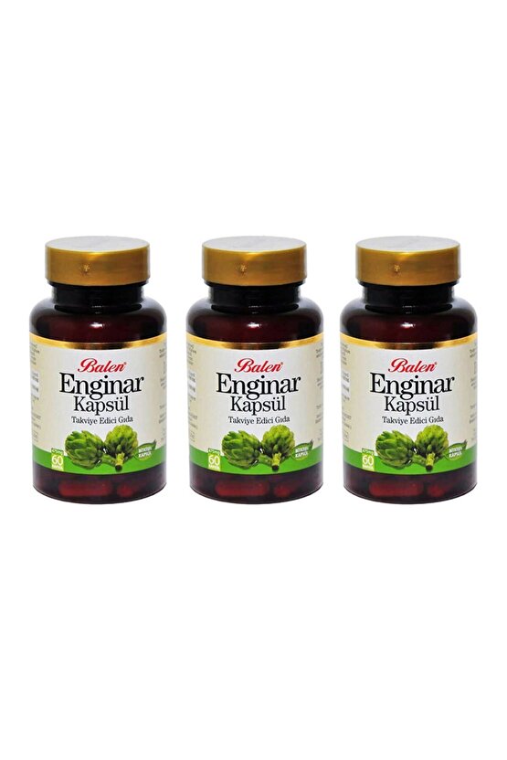 Enginar Kapsül 475 Mg 60 Kapsül X 3 Adet