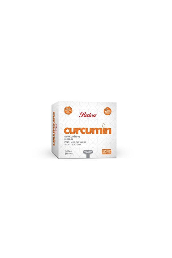 CURCUMİN KURKUMİN VE PİPERİN YUM.KAPSÜL.1380 MG*60