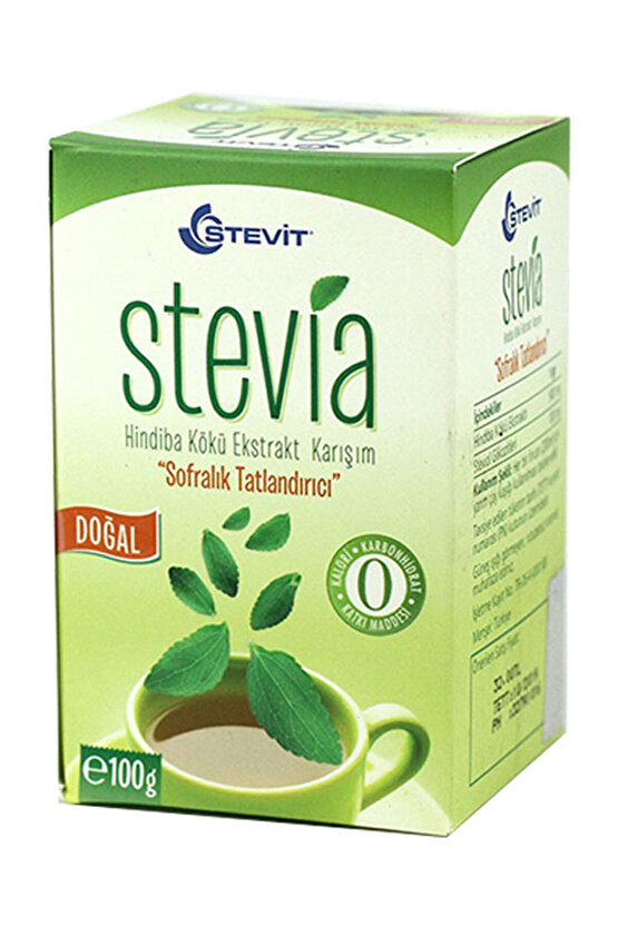 (Stevit) Stevia Hindiba Kökü Ekst. Karışım 100 gr x 2 Adet