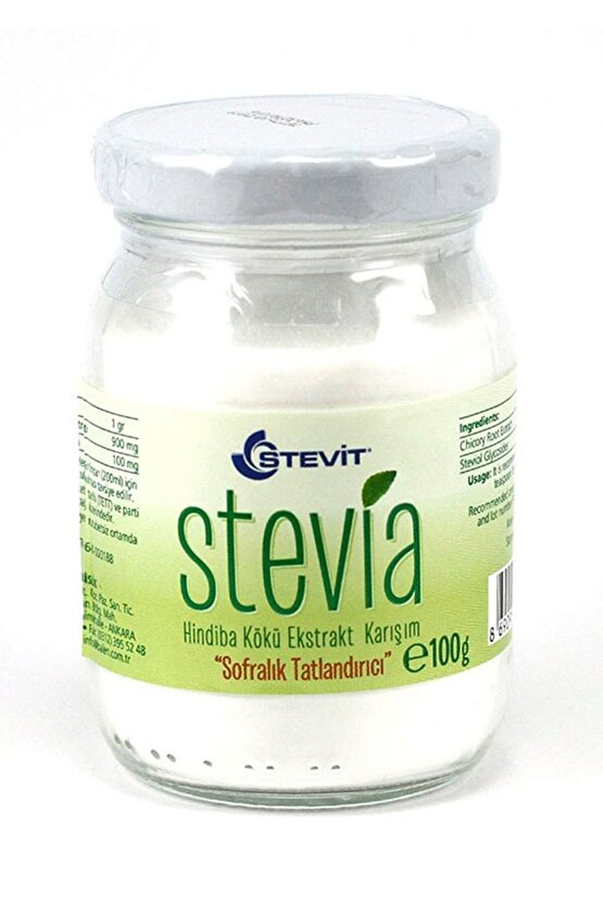 (STEVİT) Stevia Hindiba Kökü Ekstrakt Karışım 100 gr