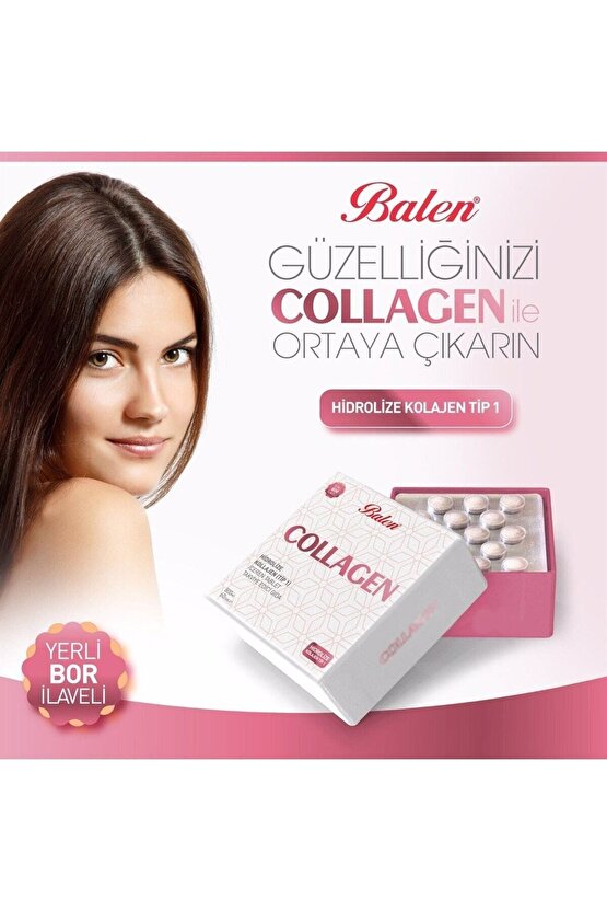 Kırışıklık Ve Yaşlanma Karşıtı Collagen Tip 1 60 Tablet Kalojen