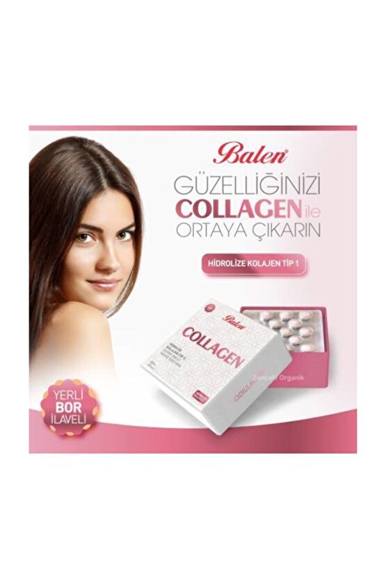 Collagen Kolajen Tablet Hidrolize Kollajen Tip 1 Collagen