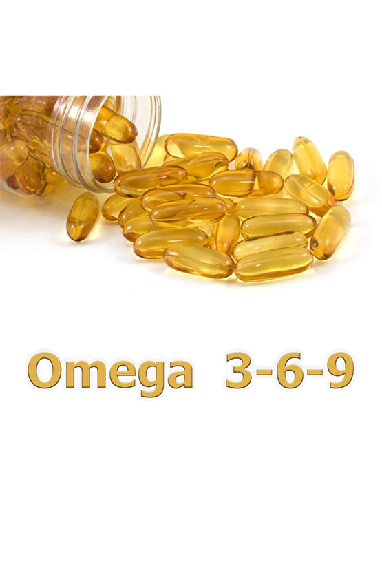 Omega 3-6-9 Soft Yağ Asitleri İçeren 1380 mg 100 Yumuşak Kapsül x 2 Adet