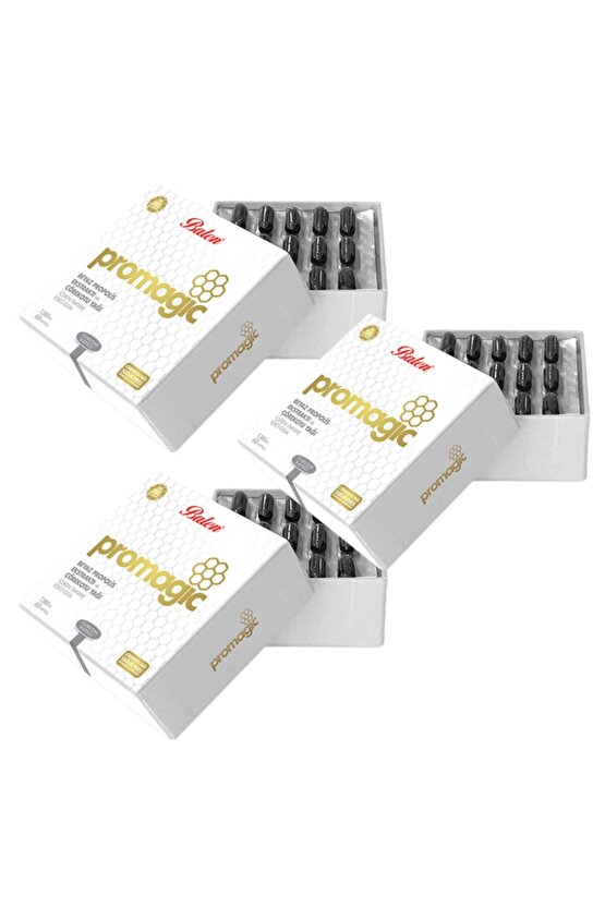 Promagic Yerli Beyaz Propolis Sıvı Ekstraktı X 3 Adet