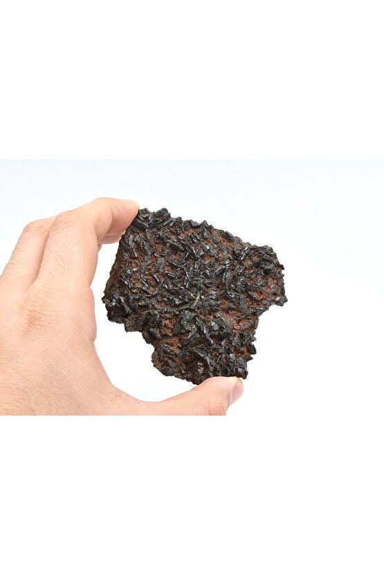 Hakiki Doğal Epidotlu Kuvars Taşı Kaya Parçası 125 Gram