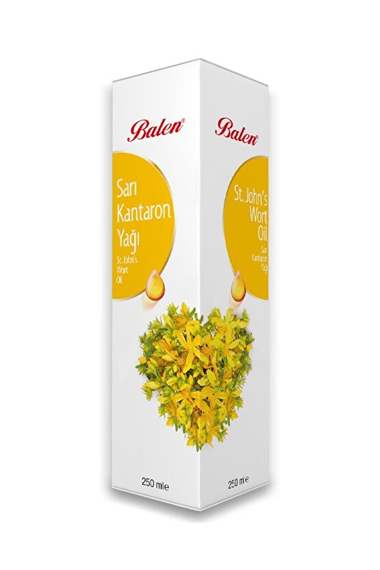 Sarı Kantaron Yağı (MASERASYON) 250 ml 4 Adet