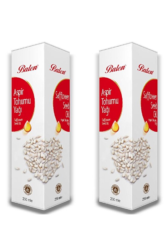 Aspir Tohumu Yağı 250 ml X 2 Adet