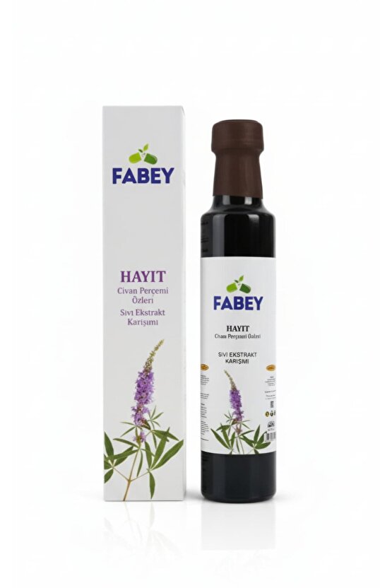 Hayıt & Civan Perçemi Özleri Sıvı Ekstrakt Karışımı 250ml x 2 Adet