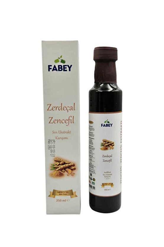 Zerdeçal & Zencefil Sıvı Ekstrakt Karşımı 250ml x2 Adet