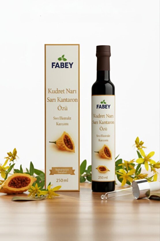 Kudret Narı & Sarı Kantaron Özü Sıvı Ekstrakt Karışımı 250ml