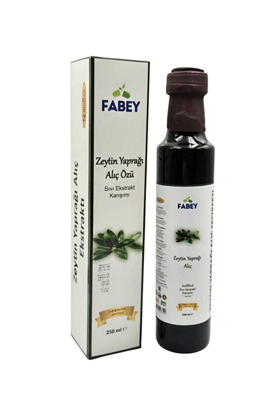 Zeytin Yaprağı & Alıç Özü Sıvı Ekstrakt Karışımı 250ml x2 Adet
