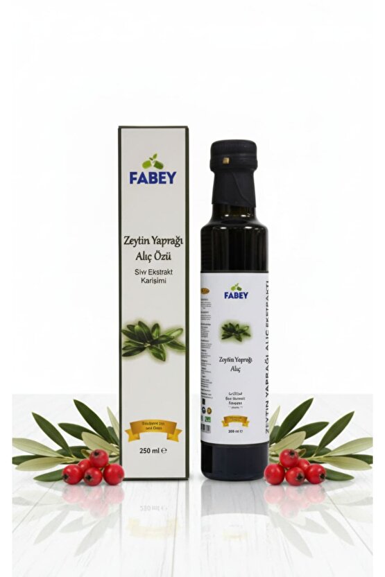 Zeytin Yaprağı & Alıç Özü Sıvı Ekstrakt Karışımı 250ml