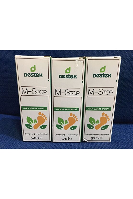 M-stop Ayak Bakım Spreyi 50 ml X 3 Adet
