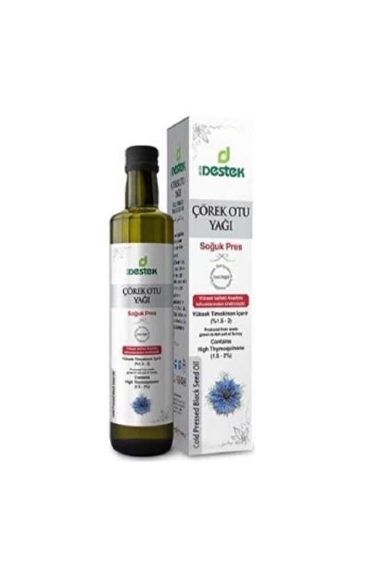 Destek Çörekotu Yağı 250 ml